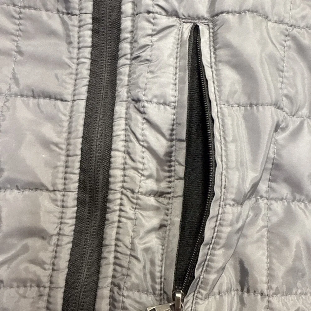 Orvis Quilted Lightweight Jacket Mens Size M Gray 3h